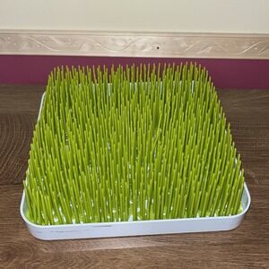 Boon Lawn Grass Countertop Drying Rack Baby Bottles, Dishes,‎ Utensils, More EUC
